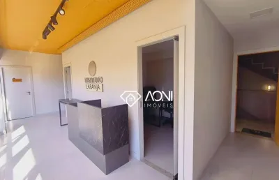 Sala para alugar, 164 m² por r$ 16.505,07/mês - praia da costa - vila velha/es