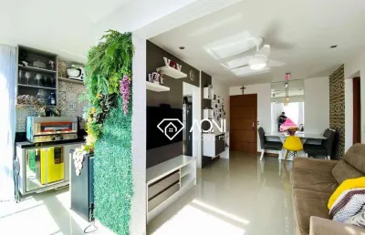 (exclusivo) lindo apartamento, sol da manhã, vista mar com 2 dormitórios à venda, 67 m² por r$ 680.000 - praia de itapoã - vila velha/es