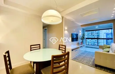 Lindo apartamento, sol da manhã, andar alto, vista livre com 3 dormitórios à venda, 111 m² por r$ 920.000 - praia de itapoã- vila velha/es