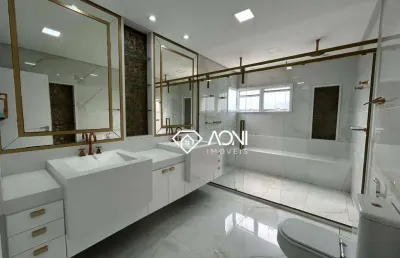 Casa com 4 dormitórios à venda, 360 m² por r$ 3.750.000,00 - alphaville jacuhy - serra/es
