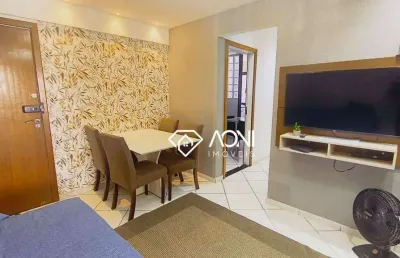 Apartamento com 2 dormitórios para alugar, 77 m² por r$ 4.148,73/mês - itaparica - vila velha/es