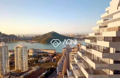 Apartamento com 2 dormitórios à venda, 100 m² por r$ 1.755.000 - enseada do suá - vitória/es