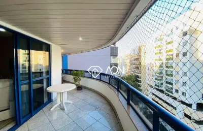 Apartamento com 4 dormitórios à venda, 228 m² por r$ 1.490.000,00 - praia da costa - vila velha/es