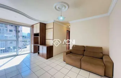 Apartamento com 2 dormitórios à venda, 55 m² por r$ 370.000,00 - laranjeiras - serra/es