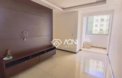 Apartamento com 2 dormitórios para alugar, 36 m² por r$ 2.749,69/mês - colina de laranjeiras - serra/es