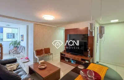 Apartamento com 4 dormitórios, sendo 3 suítes, à venda, 135 m² por r$ 1.200.000 - jardim camburi - vitória/es