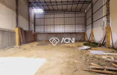 Galpão para alugar, 300 m² por r$ 7.500,02/mês - porto canoa - serra/es