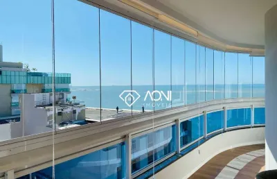 Cobertura com 4 dormitórios à venda, 247 m² por r$ 3.150.000,00 - praia de itapoã - vila velha/es