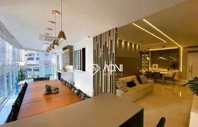 Porteira fechada - apartamento com 4 dormitórios à venda, 162 m² por r$ 2.380.000,00 - praia da costa - vila velha/es