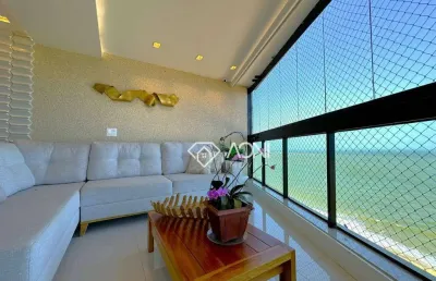 Cobertura com 3 dormitórios à venda, 600 m² por r$ 5.600.000,00 - praia da costa - vila velha/es