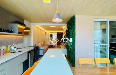 Apartamento com 3 dormitórios à venda, 110 m² por r$ 1.090.000,00 - itapuã - vila velha/es