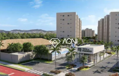 Apartamento com 2 dormitórios à venda, 45 m² por r$ 254.853 - cidade continental-setor europa - serra/es