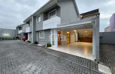 Casa em condomínio fechado com 3 quartos à venda na rua leonídio balaban, 285, pinheirinho, curitiba, 81 m2 por r$ 530.000