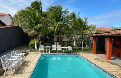 Espetacular casa à venda em maricá-rj, 5 quartos, 3 suítes, 4 vagas, 400m² - jardim atlântico leste.
