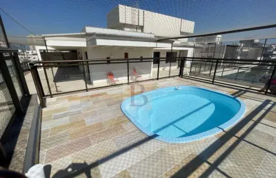 Luxuosa cobertura de 4 quartos em icaraí, niterói-rj: 4 suítes, sala ampla, 5 banheiros, 3 vagas, 344,60m².