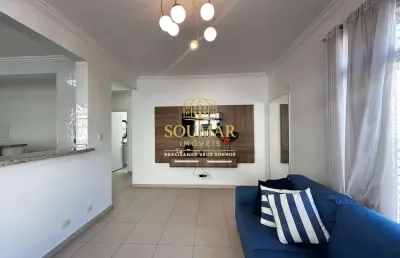 Apartamento com 2 quartos, 2 banheiros à venda, 75m² - enseada, guarujá/sp
