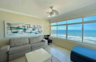 Apartamento frente mar 3 dormitórios 1 suíte - pitangueiras- guarujá