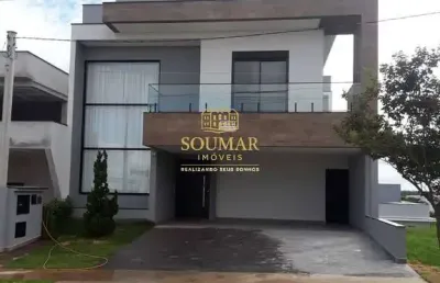 Linda casa à venda com 260m² de área útil no condomínio ibiti reserva