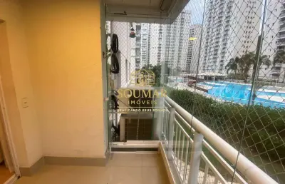 Apartamento com 3 dormitórios à venda condomínio clube– marapé, santos/sp