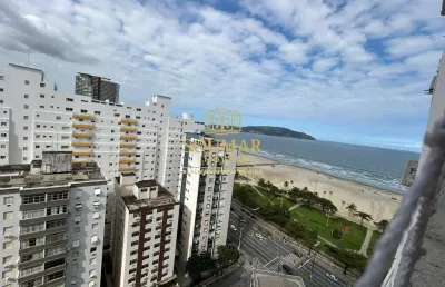 Apartamemto vista mar, josé menino – 82m² | 2 dorms | 1 vaga - santos/ sp.