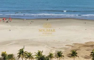 Apartamento de 3 dormitórios com vista mar - pompeia, santos/sp.