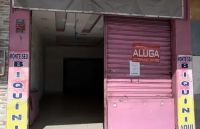 Alugue - loja comercial frente de rua no centro de são gonçalo com 67 m²