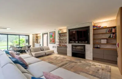 Casa de luxo com 6 dormitórios e 530m² no terra ville, porto alegre-rs: qualidade excepcional em cada detalhe!