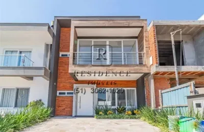 Casa em condomínio fechado com 3 quartos à venda na rua monsenhor augusto dalvit, 75, aberta dos morros, porto alegre, 186 m2 por r$ 1.100.000
