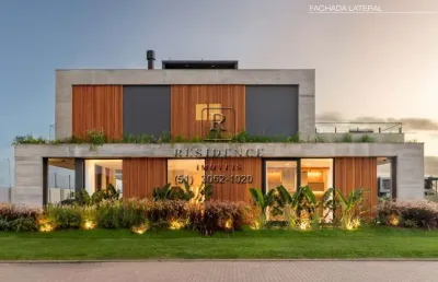 Casa com 5 quartos à venda na rua rio jacuí, 1366, centro, xangri-lá, 440 m2 por r$ 4.750.000