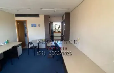 Sala comercial com 1 sala à venda na avenida carlos gomes, 1200, auxiliadora, porto alegre, 35 m2 por r$ 255.000