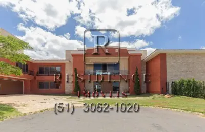 Casa em condomínio fechado com 5 quartos à venda na estrada do conde, 4000, sans souci, eldorado do sul, 2100 m2 por r$ 39.785.000