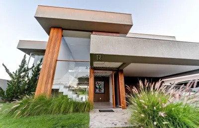 Casa em condomínio fechado com 3 quartos à venda na avenida juca batista, 8000, belém novo, porto alegre, 380 m2 por r$ 4.000.000