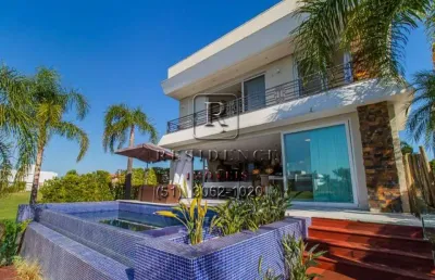 Casa em condomínio fechado com 4 quartos para alugar na estrada do conde, 4000, sans souci, eldorado do sul, 520 m2 por r$ 65.000