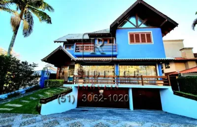 Casa com 6 quartos à venda na avenida dos salmões, 989, jurerê internacional, florianópolis, 400 m2 por r$ 4.900.000