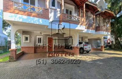 Casa em condomínio fechado com 3 quartos à venda na rua general rondon, 59, tristeza, porto alegre, 295 m2 por r$ 2.674.000