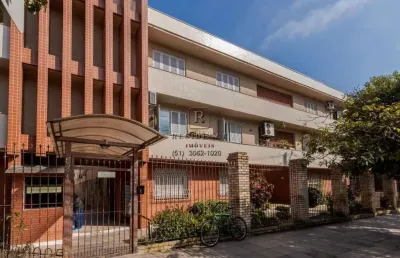 Apartamento semimobiliado e reformado para locação em porto alegre-rs, 2 quartos, 2 salas, 1 banheiro, 50,26 m² - bairro auxiliadora.