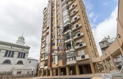 Luxuosa cobertura de 3 quartos na auxiliadora, porto alegre - rs  1 suíte, 2 salas, 3 banheiros, 2 vagas de garagem, 198m².