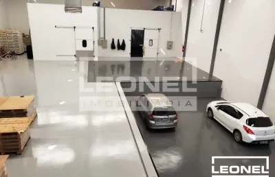Galpão para locação no distrito industrial adib rassi, em jardinopolis com câmara fria e energia solar