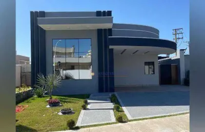 Casa com 3 dormitórios à venda, 235 m² por r$ 2.250.000,00 - jardim residencial maria dulce - indaiatuba/sp