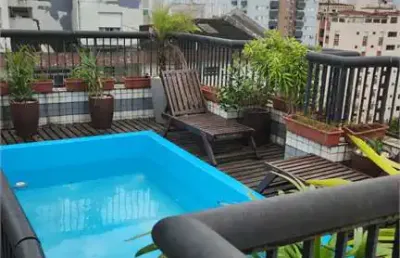 Triplex com 5 quartos à venda ou para locação em embaré - sp