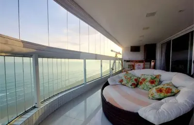 Apartamento com 3 quartos à venda ou para locação em canto do forte - sp