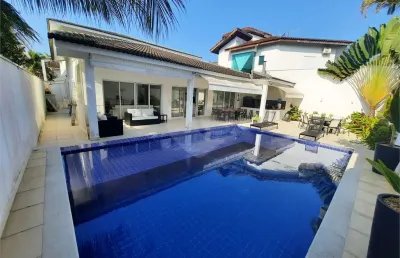 Casa com 6 quartos à venda na Nicolau Vitiello, Jardim Acapulco, Guarujá