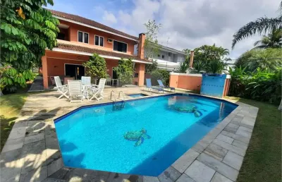 Casa com 4 quartos à venda na Nicolau Vitiello, Jardim Acapulco, Guarujá