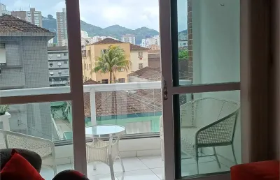 Apartamento com 3 quartos à venda na Pasteur, Gonzaga, Santos