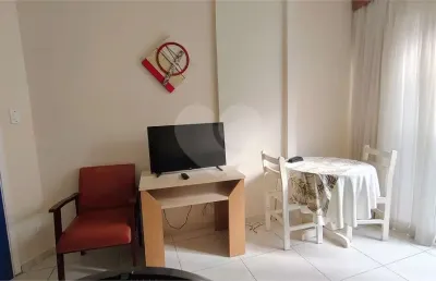 Flat com 1 quarto à venda na Rua Jorge Tibiriçá, Gonzaga, Santos