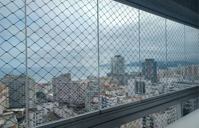 Apartamento com 2 quartos para locação em gonzaga - sp