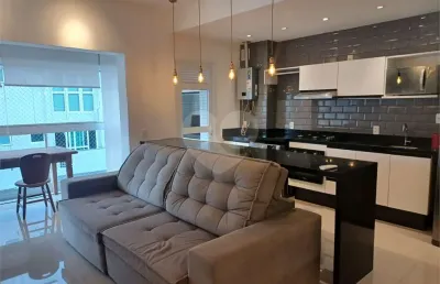 Apartamento com 1 quartos para locação em gonzaga - sp