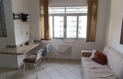 Apartamento com 1 quartos para locação em gonzaga - sp