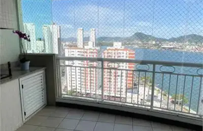 Apartamento com 3 quartos para locação em ponta da praia - sp
