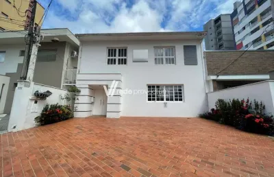 Casa comercial à venda na rua coelho neto, 332, vila itapura, campinas, 175 m2 por r$ 1.200.000